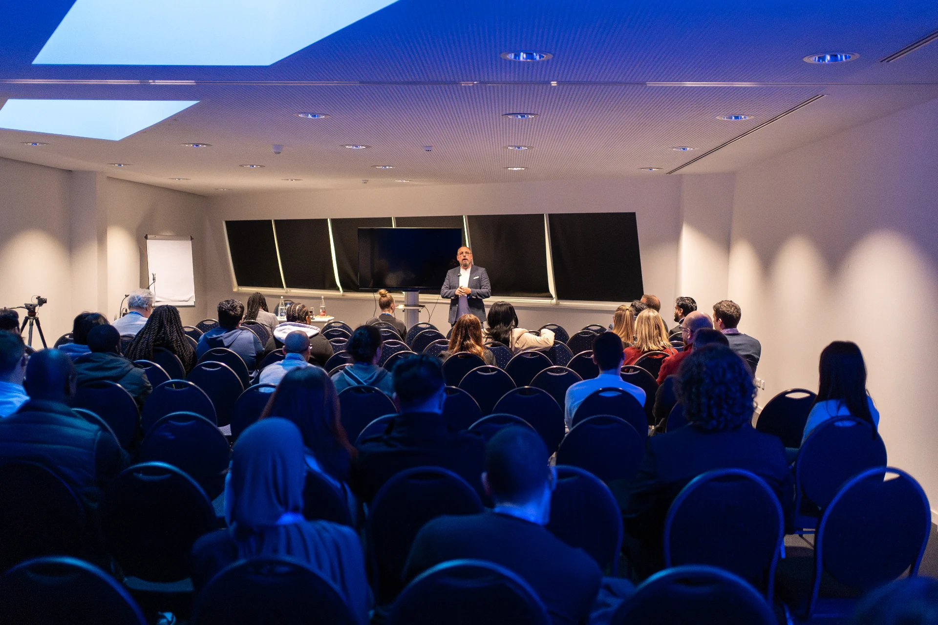 Conférence OSE — présentation devant une audience